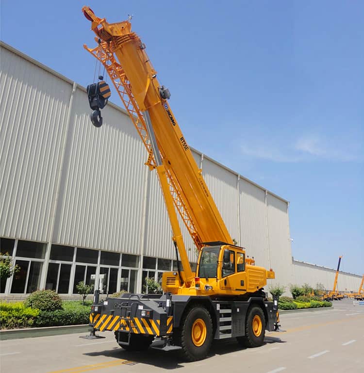 XCMG Official 55 Ton Mobile Crane RT55E China New Rough Terrain Crane for Sale